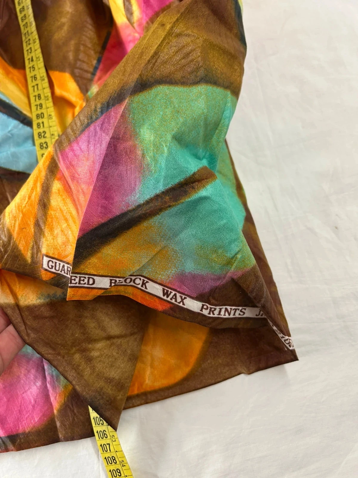 Handmade multicolored vintage patterned dress – photo 9